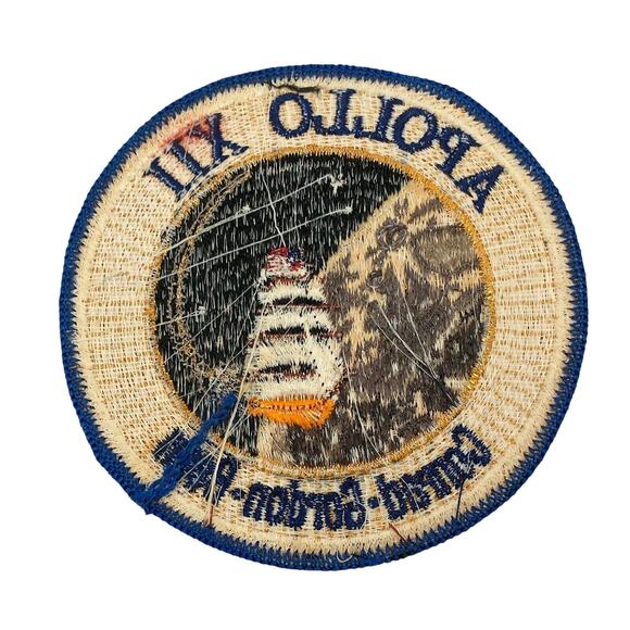 Astronaut NASA Space Mission Patch Apollo XII 12 Conrad Gordon Bean 4" - Picture 5 of 6